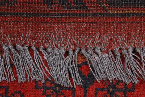 Bokhara Red Runner Hand Knotted 29 X 96 Area Rug 250-22734 Image 1