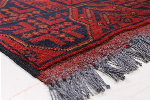 Bokhara Red Runner Hand Knotted 29 X 96 Area Rug 250-22734 Image 7