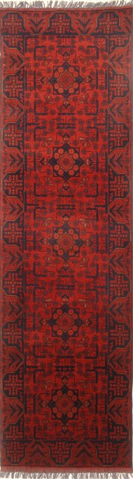 Bokhara Red Runner Hand Knotted 29 X 96 Area Rug 250-22734 Image 0