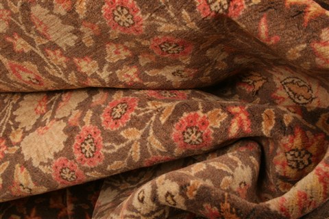 Hereke Red Hand Knotted 51 X 81 Area Rug 100-22736 Image 6