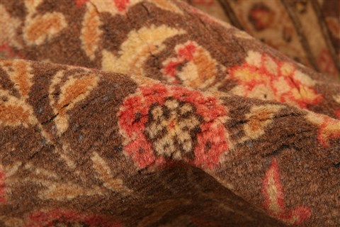 Hereke Red Hand Knotted 51 X 81 Area Rug 100-22736 Image 7