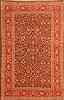Hereke Red Hand Knotted 51 X 81  Area Rug 100-22736 Thumb 0