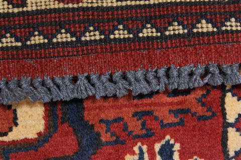 Turkman Brown Runner Hand Knotted 29 X 93 Area Rug 250-22739 Image 1