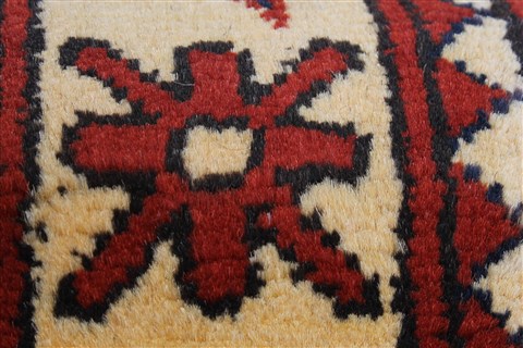 Turkman Brown Runner Hand Knotted 29 X 93 Area Rug 250-22739 Image 9