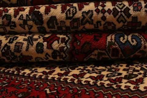 Abadeh Red Hand Knotted 411 X 66 Area Rug 100-22740 Image 3