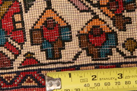 Abadeh Red Hand Knotted 411 X 66 Area Rug 100-22740 Image 6