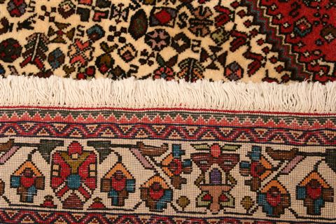 Abadeh Red Hand Knotted 411 X 66 Area Rug 100-22740 Image 7
