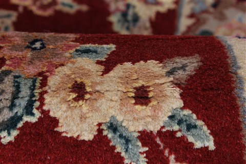 Sanandaj Red Runner Hand Knotted 23 X 100 Area Rug 250-22746 Image 11