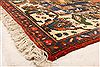 Bakhtiar Red Hand Knotted 65 X 68  Area Rug 100-22751 Thumb 1