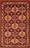 Bakhtiar Red Hand Knotted 50 X 78  Area Rug 100-22759 Thumb 0