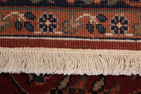 Sarouk Red Runner Hand Knotted 28 X 1110 Area Rug 250-22760 Image 13