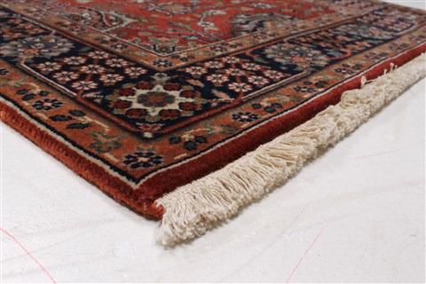 Sarouk Red Runner Hand Knotted 28 X 1110 Area Rug 250-22760 Image 5