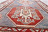 Kazak Blue Runner Hand Knotted 28 X 121  Area Rug 250-22769 Thumb 14
