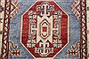 Kazak Blue Runner Hand Knotted 28 X 121  Area Rug 250-22769 Thumb 2