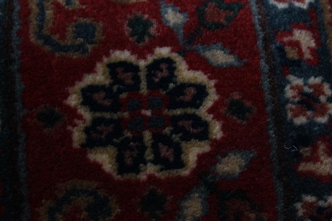 Semnan Blue Runner Hand Knotted 26 X 120 Area Rug 250-22771 Image 10