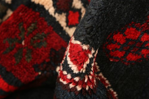 Baluch Blue Hand Knotted 51 X 95 Area Rug 100-22773 Image 1