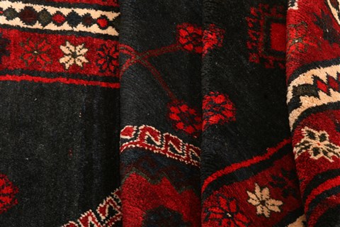 Baluch Blue Hand Knotted 51 X 95 Area Rug 100-22773 Image 4