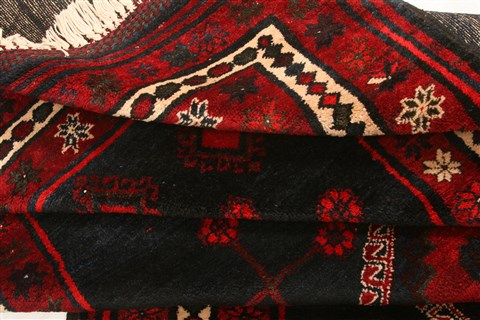 Baluch Blue Hand Knotted 51 X 95 Area Rug 100-22773 Image 6