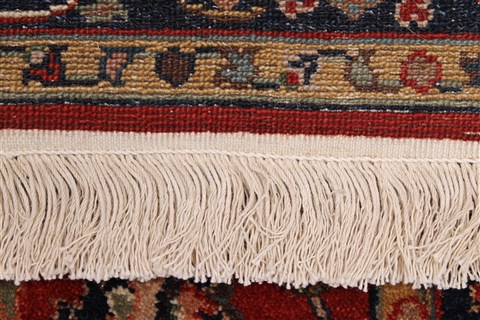 Tabriz Red Runner Hand Knotted 27 X 116 Area Rug 250-22774 Image 1