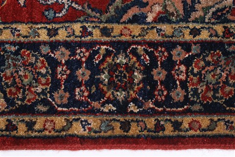 Tabriz Red Runner Hand Knotted 27 X 116 Area Rug 250-22774 Image 3