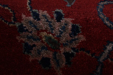 Tabriz Red Runner Hand Knotted 27 X 116 Area Rug 250-22774 Image 9