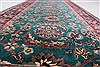 Semnan Green Runner Hand Knotted 27 X 123 Area Rug 250-22781 Thumb 2