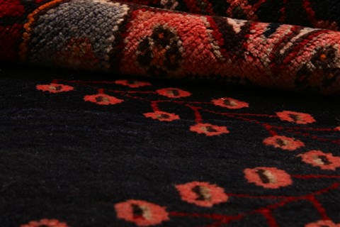 Bakhtiar Red Hand Knotted 57 X 102 Area Rug 100-22785 Image 3