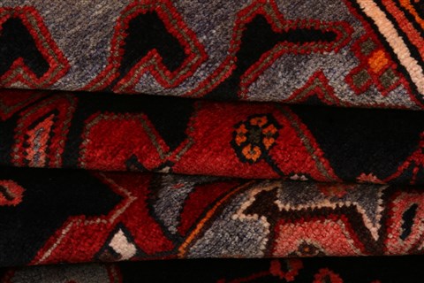 Bakhtiar Red Hand Knotted 57 X 102 Area Rug 100-22785 Image 6