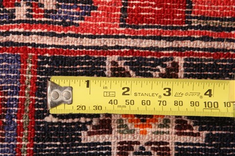 Bakhtiar Red Hand Knotted 57 X 102 Area Rug 100-22785 Image 7
