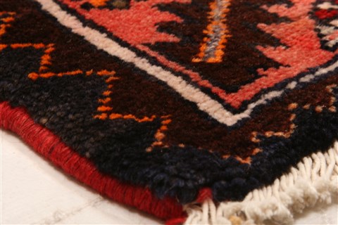 Bakhtiar Red Hand Knotted 57 X 102 Area Rug 100-22785 Image 9