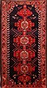 Bakhtiar Red Hand Knotted 57 X 102  Area Rug 100-22785 Thumb 0