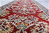 Semnan Red Runner Hand Knotted 25 X 119  Area Rug 250-22787 Thumb 1