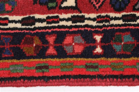 Karajeh Red Runner Hand Knotted 26 X 1211 Area Rug 250-22788 Image 2