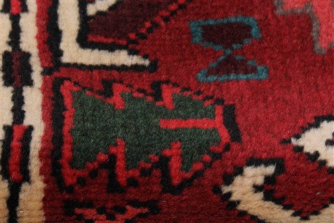 Karajeh Red Runner Hand Knotted 26 X 1211 Area Rug 250-22788 Image 7
