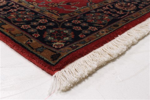 Tabriz Red Runner Hand Knotted 27 X 123 Area Rug 250-22791 Image 6