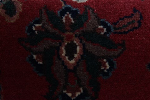 Tabriz Red Runner Hand Knotted 27 X 123 Area Rug 250-22791 Image 8