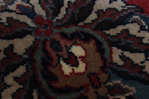 Tabriz Red Runner Hand Knotted 27 X 123 Area Rug 250-22791 Image 9