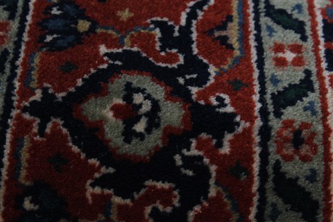 Semnan Blue Runner Hand Knotted 28 X 1110 Area Rug 250-22792 Image 7
