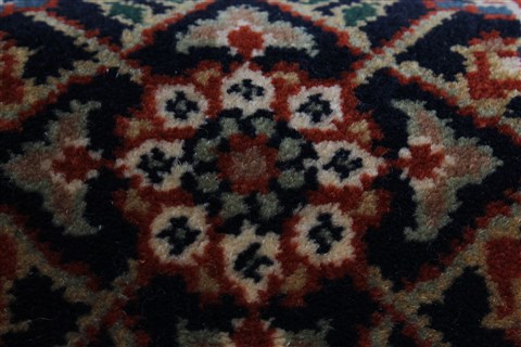 Semnan Blue Runner Hand Knotted 28 X 1110 Area Rug 250-22792 Image 8