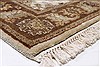 Kashan Beige Runner Hand Knotted 27 X 1110  Area Rug 250-22796 Thumb 5