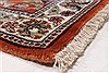 Sarouk Brown Runner Hand Knotted 25 X 121  Area Rug 250-22814 Thumb 6