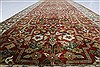 Herati Brown Runner Hand Knotted 26 X 119 Area Rug 250-22817 Thumb 1
