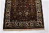 Herati Brown Runner Hand Knotted 26 X 119 Area Rug 250-22817 Thumb 6