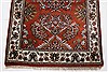 Sarouk Brown Runner Hand Knotted 26 X 124 Area Rug 250-22820 Thumb 4