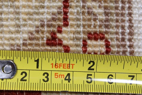 Pishavar Brown Runner Hand Knotted 26 X 101 Area Rug 250-22824 Image 9