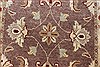 Pishavar Brown Runner Hand Knotted 26 X 101  Area Rug 250-22824 Thumb 2
