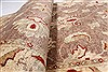 Pishavar Brown Runner Hand Knotted 26 X 101  Area Rug 250-22824 Thumb 8