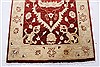 Pishavar Red Runner Hand Knotted 26 X 96  Area Rug 250-22827 Thumb 4