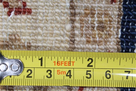 Pishavar Blue Runner Hand Knotted 29 X 98 Area Rug 250-22829 Image 10