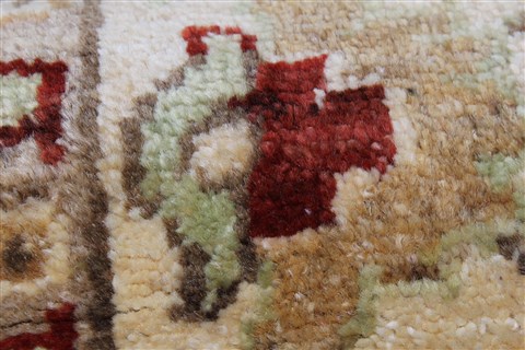 Pishavar Blue Runner Hand Knotted 29 X 98 Area Rug 250-22829 Image 8
